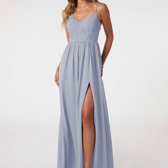 Azazie Bridesmaid Dress Zuma in Dusty Lavender - Picture 3 of 5